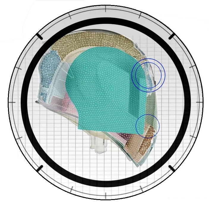 El EPS y la calota en cascos AGV de Dainese y su protección para la cabeza en caso de impacto